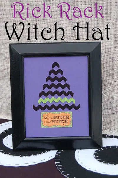 Chicken Scratch NY - Rick Rack Witch Hat