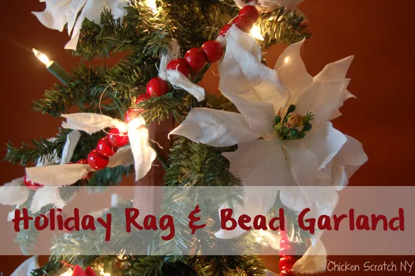 Scrappy Christmas Garland