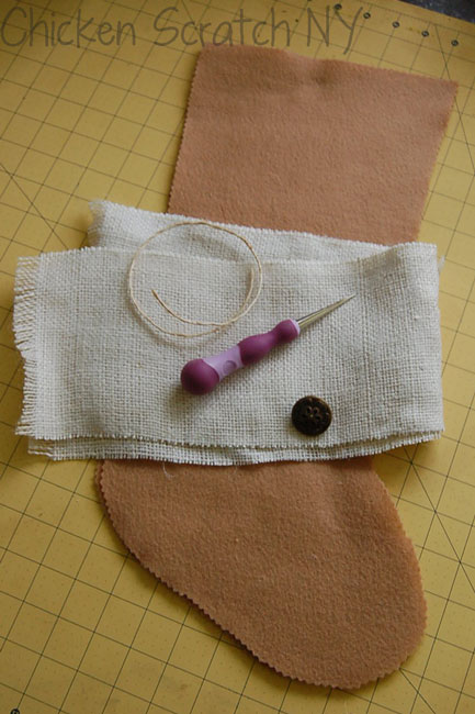 Christmas stocking tutorial