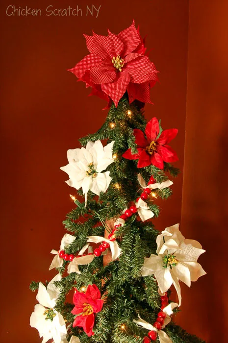 rustic simple Christmas tree 