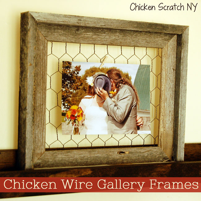 DIY Chicken Wire Frame