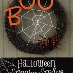 Spooky Spider Halloween Wreath Tutorial