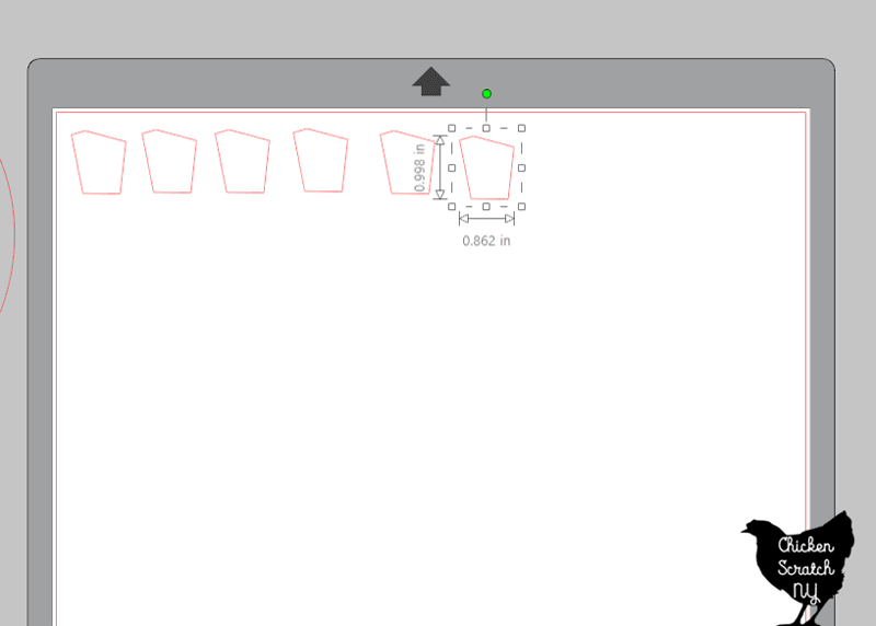 silhouette studio tutorial for duplicating using the ALT key