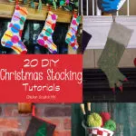 20 DIY Christmas Stocking Tutorials