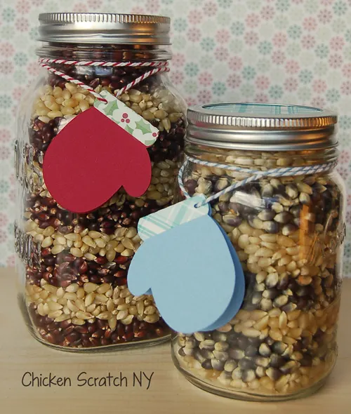 Fancy Popcorn Gift Jars