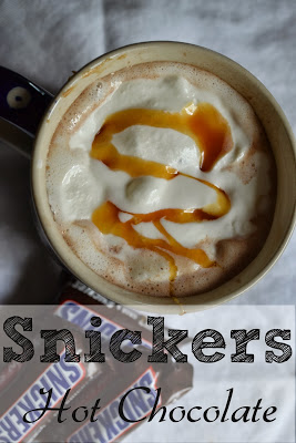 snickers hot chocolate