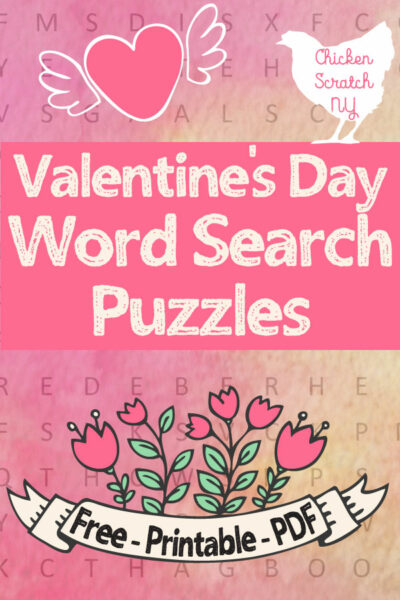 printable valentine's day puzzles for kids and adults