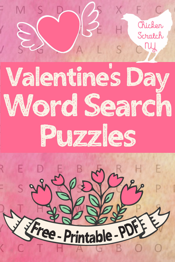 printable valentine's day puzzles for kids and adults
