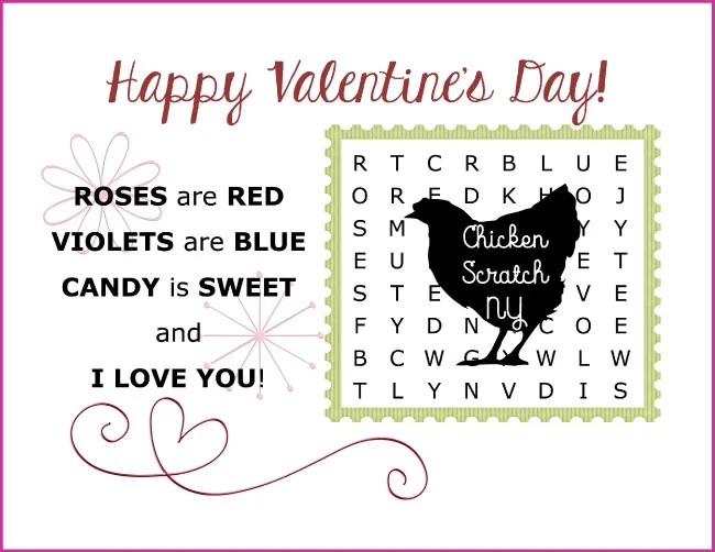easy printable valentine's day puzzle for kids