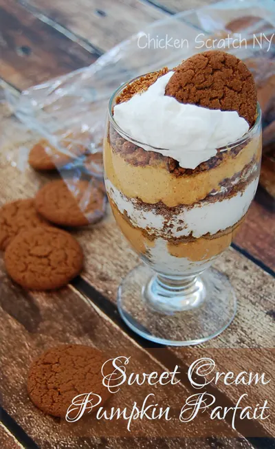 Sweet Cream Pumpkin Parfait