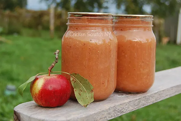 What to Do with Very Small Apples - Make Easy no-peel Applesauce! 