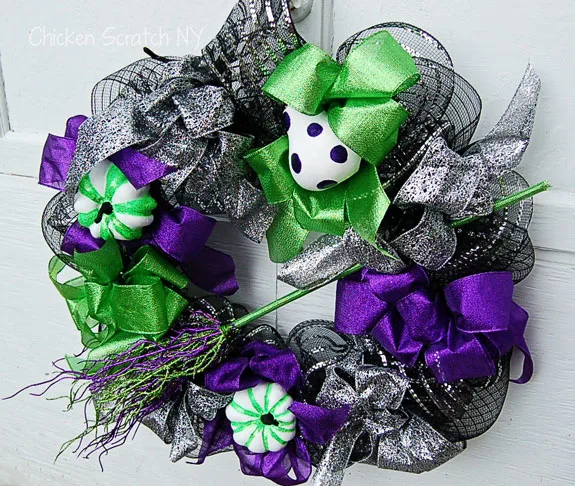 Cast A Spell Inspired Halloween Wreath - $31 vs $359