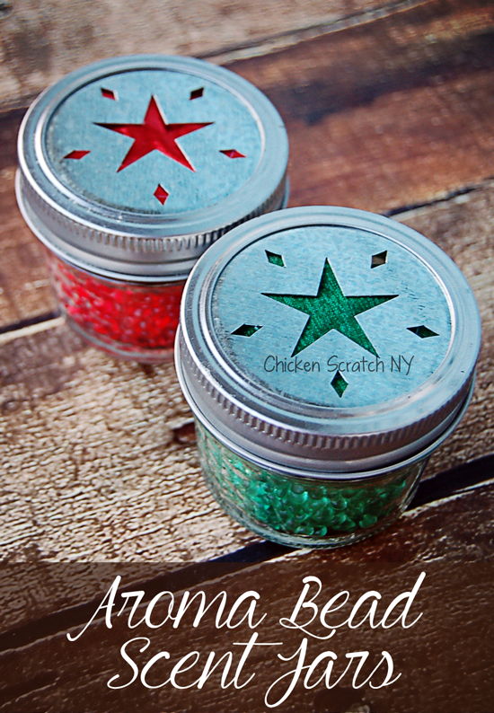 Whip up a set of Aroma Beads Scent Jars in seasonal fragrances perfect for holiday gift giving