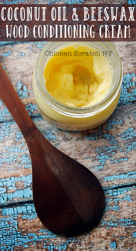 Protect your wooden cutting boards, bowls and spoon with food safe DIY wood conditioning cream