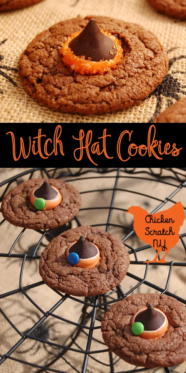 Witch Hat Halloween Cookies