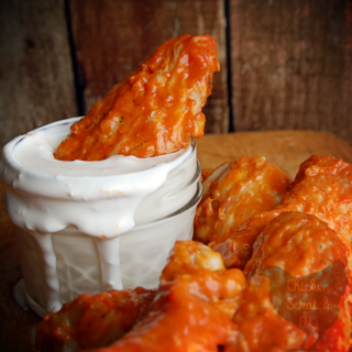 Bake up a tray of Mango Sriracha Chicken Wings for your next party, serve them with a Lime & Ginger Sour Cream sauce to temper the heat