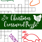 Celebrate with a free & printable Christmas Crossword puzzle. It's a perfect way to keep busy waiting for cookies to bake or as a gift from a sneaky elf