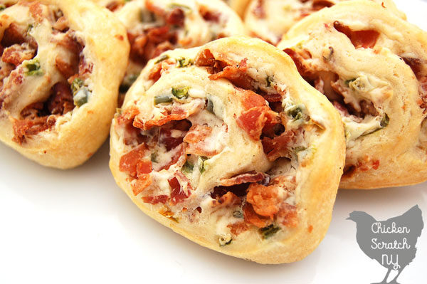 Whip up an easy appetizer with this 4 ingredient recipe for Jalapeno Popper Pinwheels. Enjoy the game day favorite flavors wrapped up in buttery pastry