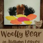 preschool craft, fall craft, kids craft, woolly bear