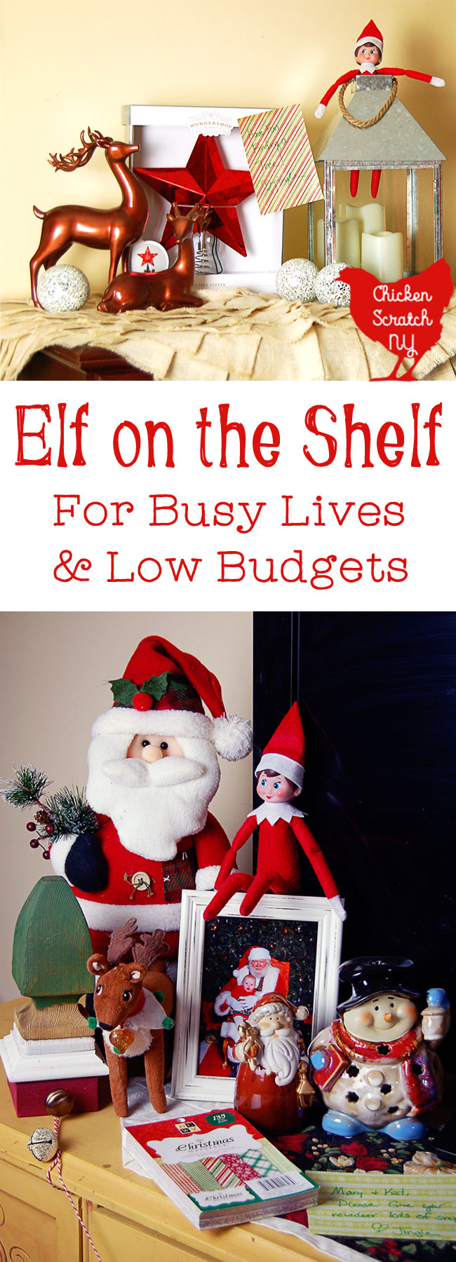 Elf on the Shelf for Busy Lives & Low Budgets