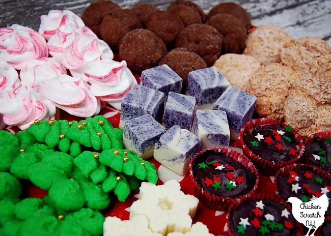 DIY Cookie Tray with Store Bought Cookies