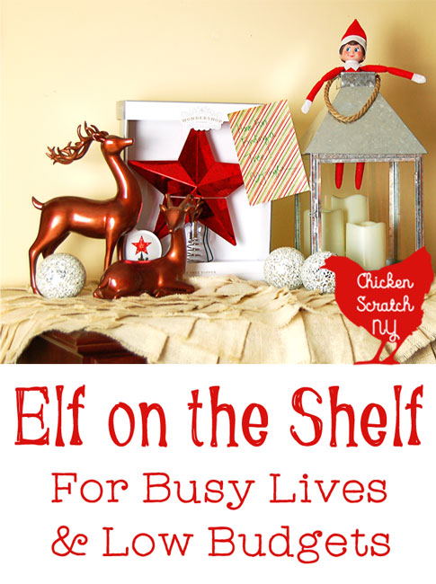 Don't get overwhelmed with Elf on the Shelf mania. Find out how to incorporate the tradition into your Christmas without spending too much time or money