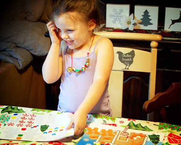 Entertain the little ones with a Holiday Cookie Party! Decorate giant Christmas Tree Cookies and keep the fun going with jingle bell necklaces and stickers