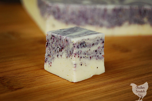 Creamy, sweet and tart this Blueberry Lemon Fudge is a perfect treat.The bright citrus flavors and sweet blueberry swirls are as pretty as they are tasty 