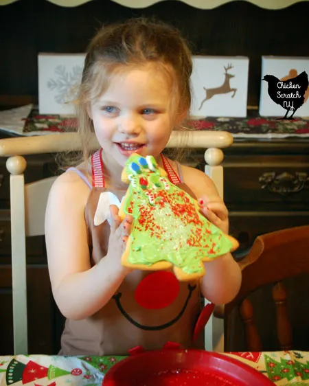 Entertain the little ones with a Holiday Cookie Party! Decorate giant Christmas Tree Cookies and keep the fun going with jingle bell necklaces and stickers