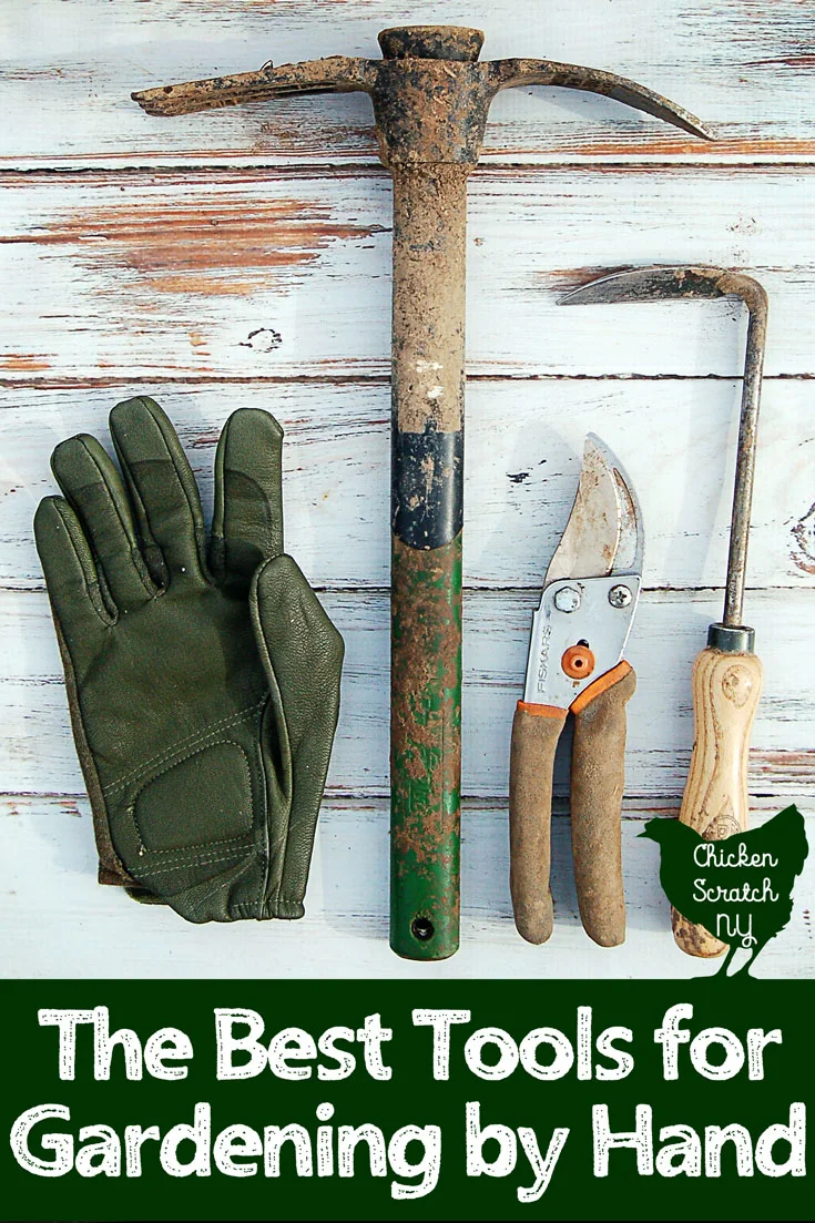 garden glove, garden cultivator, hand pruners, cape cod weeder
