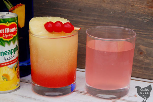 pineapple upside down cake cocktail
