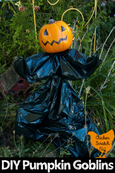 8 Pumpkin & Ghost Black Duck Brand Halloween Decorative Giant Lawn Bags with Twist Ties 