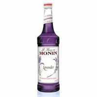 Monin - Lavender Syrup, Aromatic and Floral, Natural Flavors, Great for Cocktails, Lemonades, and Sodas, Vegan, Non-GMO, Gluten-Free (750 ml)