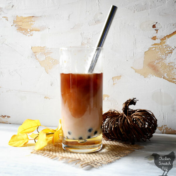 Pumpkin Chai Bubble Tea - From My Bowl