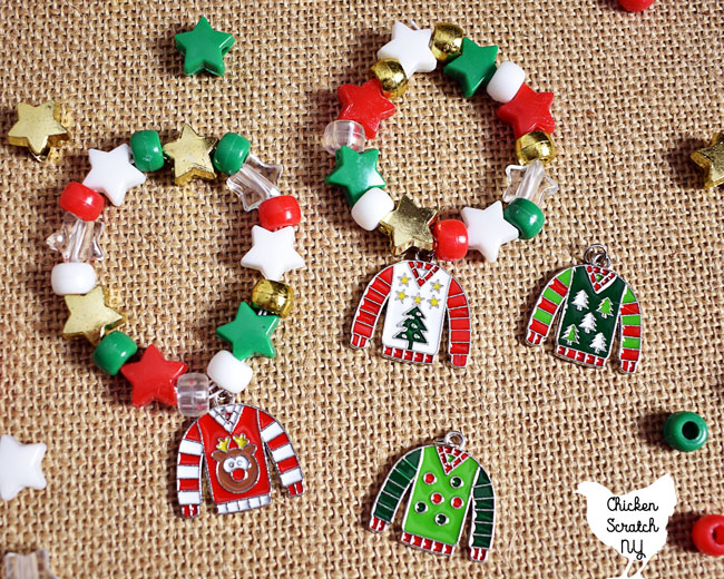 DIY Christmas Friendship Bracelets