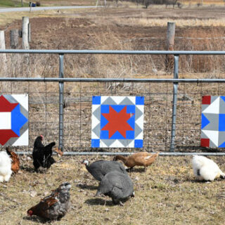 DIY Metal Quilt Blocks