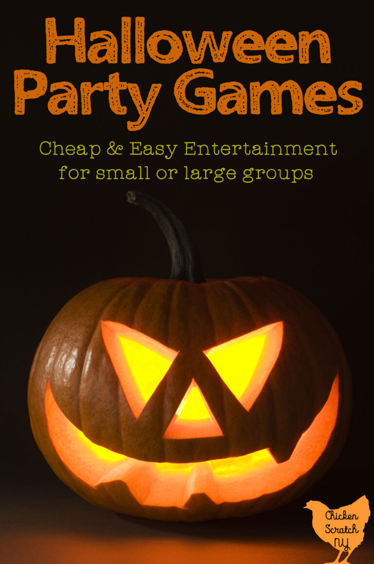 13+ Cheap and Easy Halloween Party Games [+ Free Printables!]