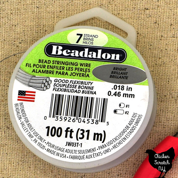 spool of beadalon 7 wire