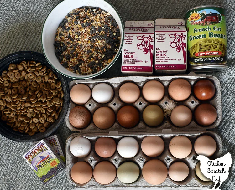 egg loaf chicken snack ingredients