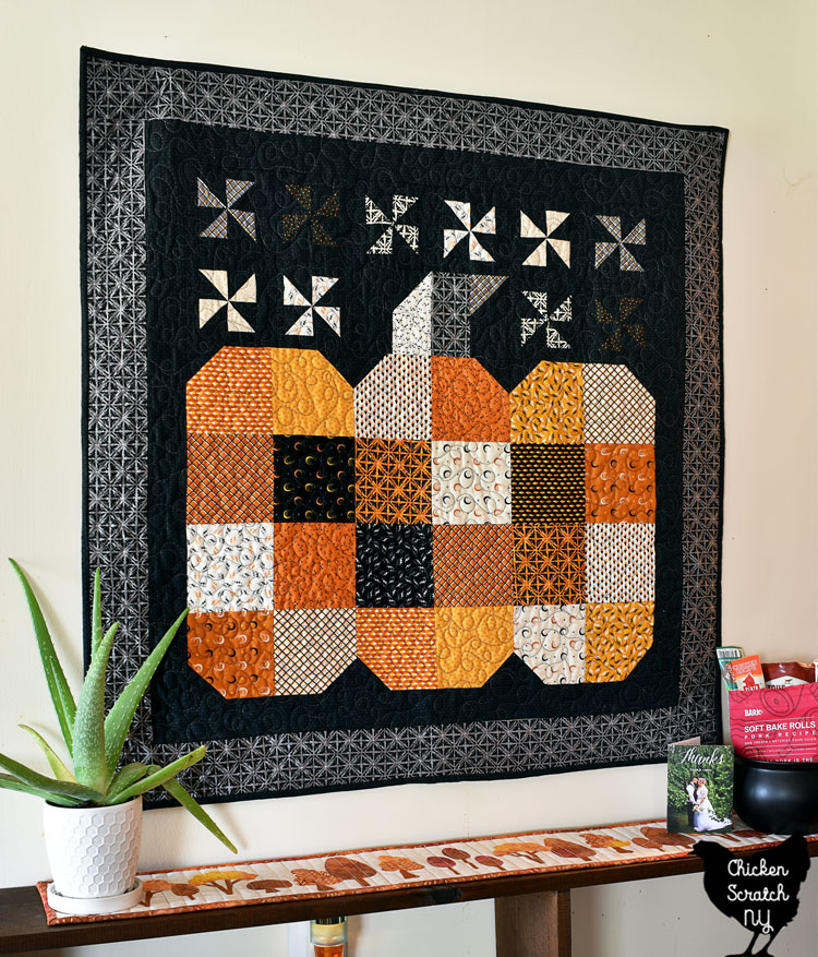 The Great Pumpkin Wall Quilt