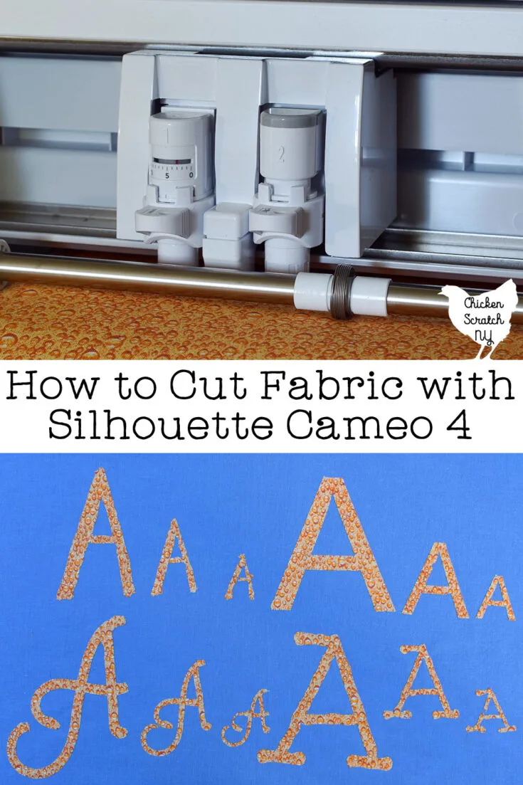 silhouette cameo fabric