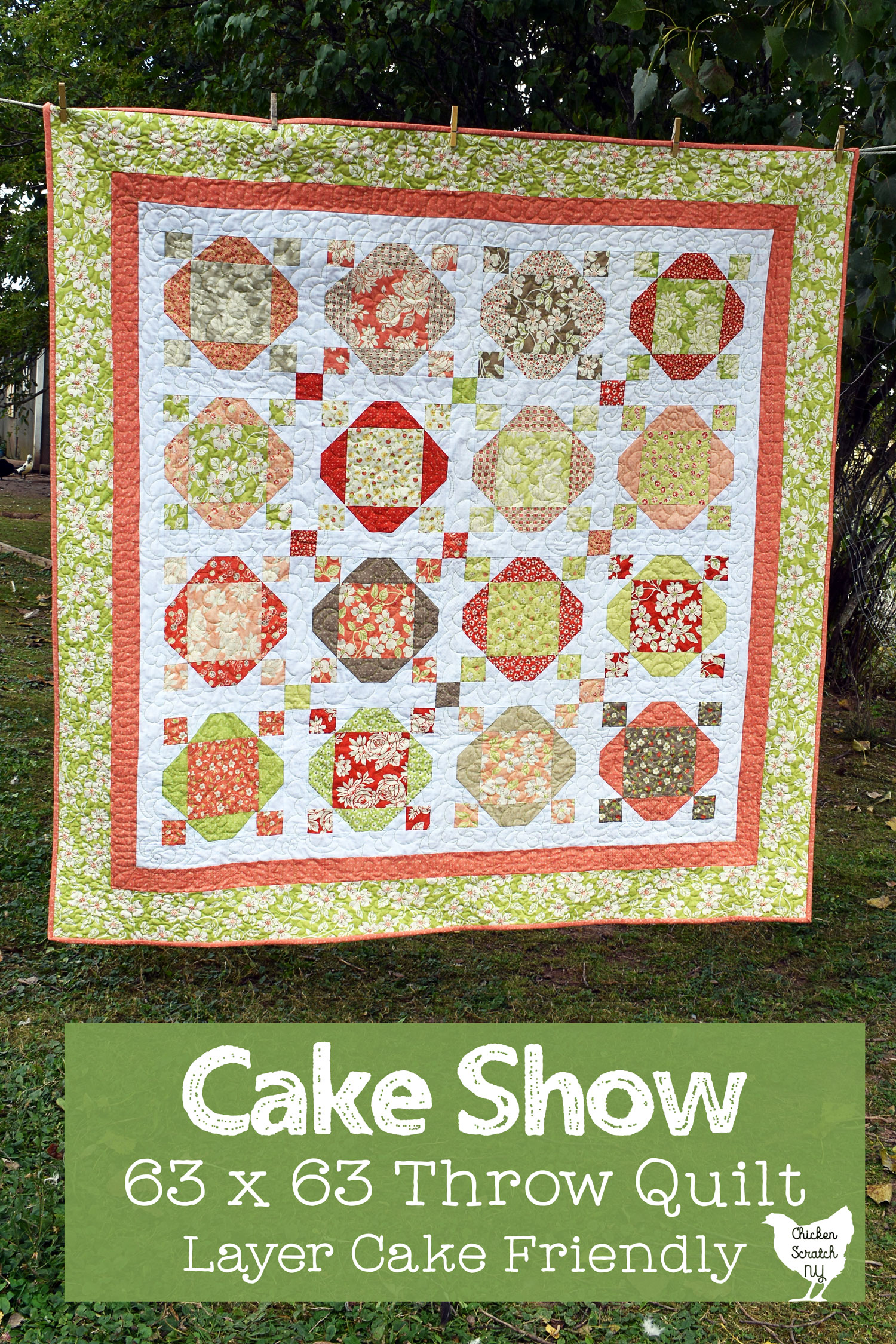 cake show quilt pattern