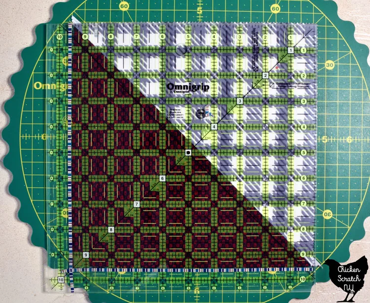 Half-Square Triangle 8-at-a-time Method and Clearly Perfect Slotted Trimmer  