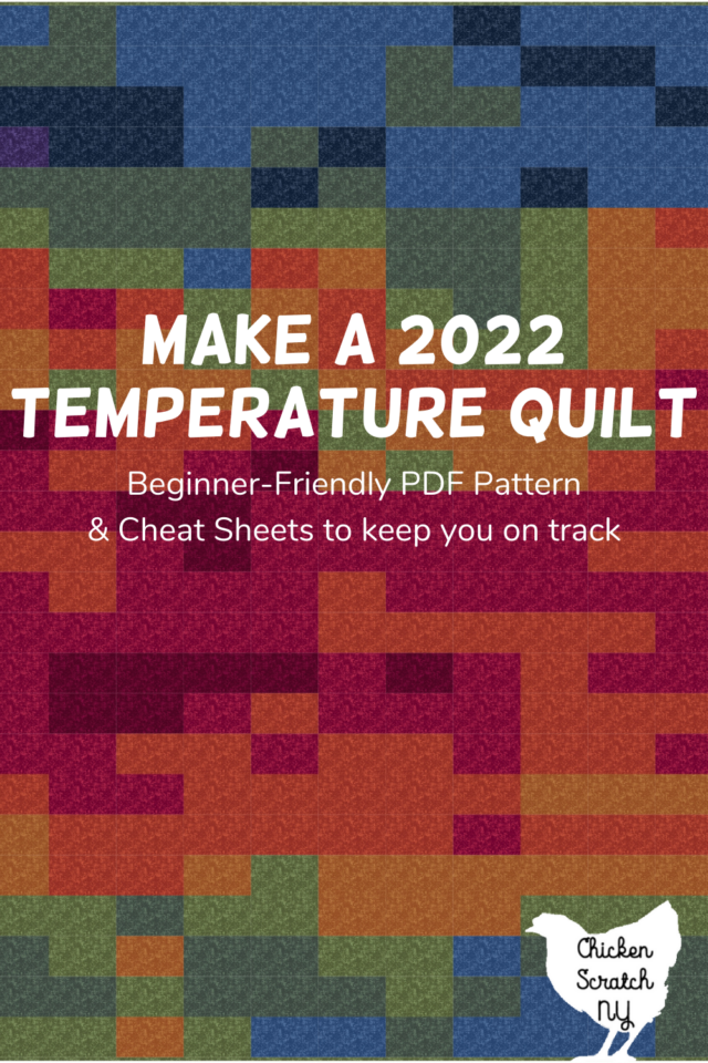 How to Make a Simple Temperature Quilt