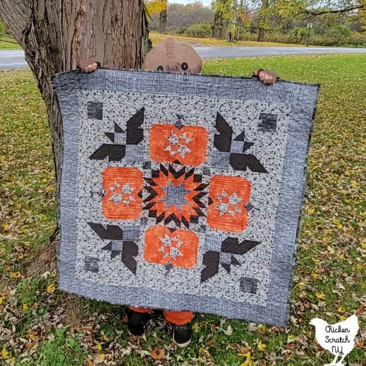 bats and boos sew along quilt