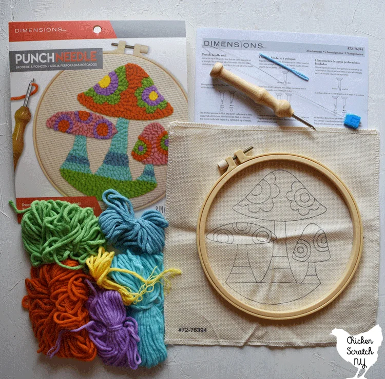 Yarn Punch Needle Kit Review