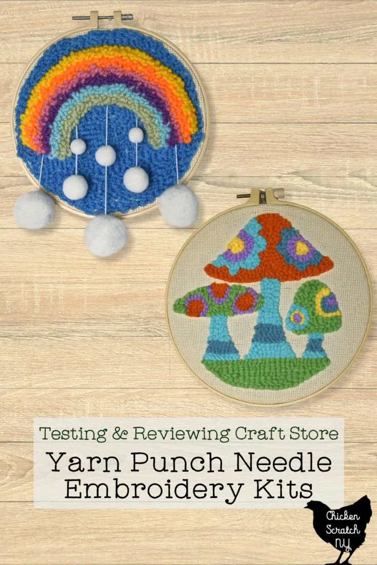 Needle Punch Embroidery Kit, Embroidery Starter Kit