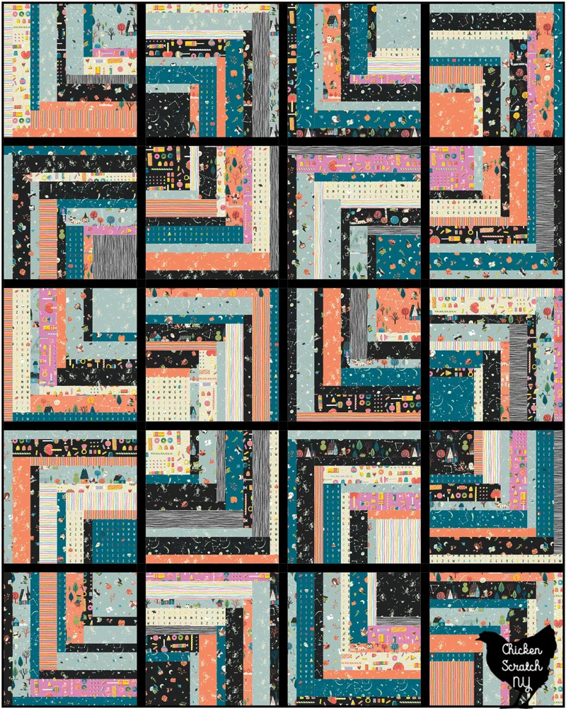 BFC2049 Patchwork Quilt Squares