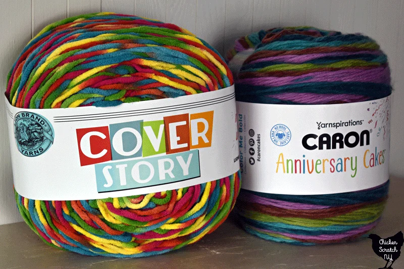 Caron Anniversary Cakes Blanket Pattern Tutorial 