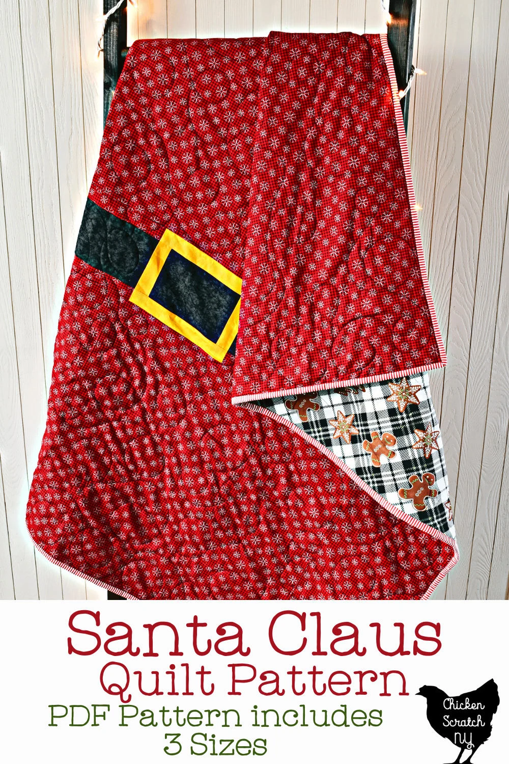 Santa Claus Quilt Pattern